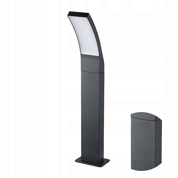 Zahradní sloupková Led lampa 12W Bílá Teplá bílá Palanga Rabalux