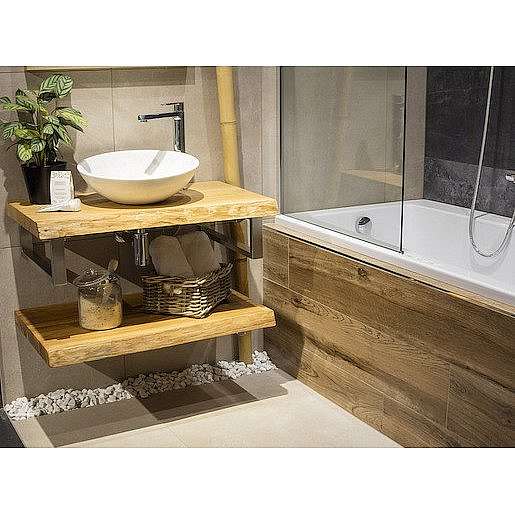 Deska pod umyvadlo Naturel Wood 100x55 cm dub DMDUB100XX