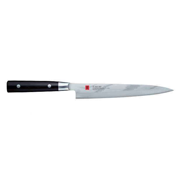 Damascus Nůž japonský Yanagi Sashimi délka 21 cm z damaškové oceli K