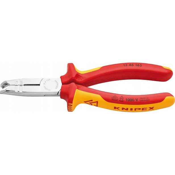 Izolované kleště na odstraňování izolace Vde 165mm Knipex