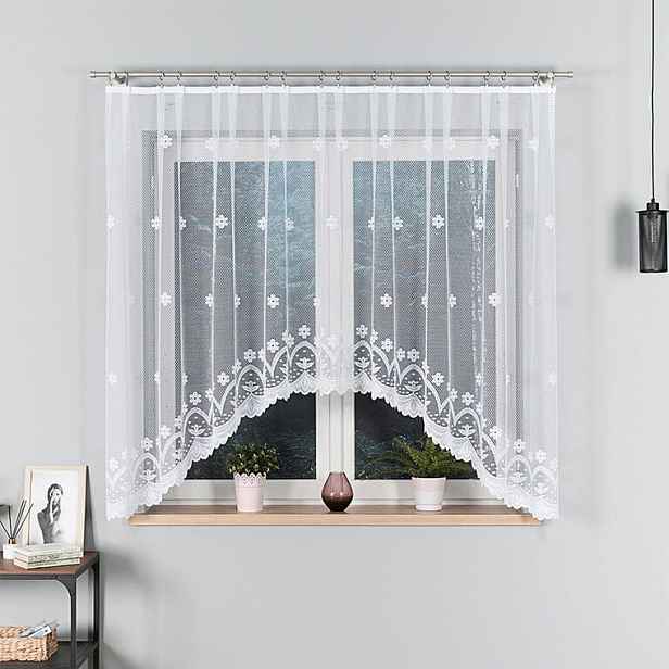 Žakárová záclona FLORENTYNA na okno 330 x 140 cm