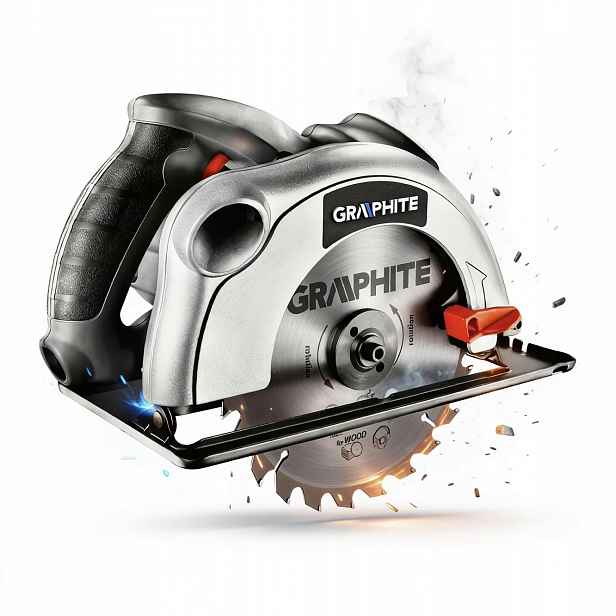Graphite Kotoučová Pila 58G488 Kufr 2 Kotouče