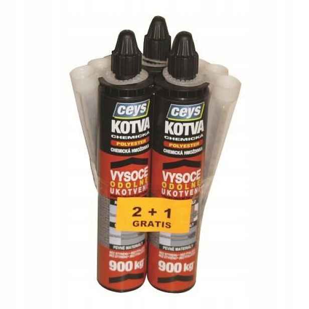 kotva montážní chemická 300ml Polyester 2+1