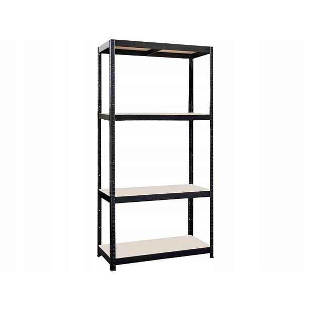 Regál 900x450x1800mm, kov, 4 police