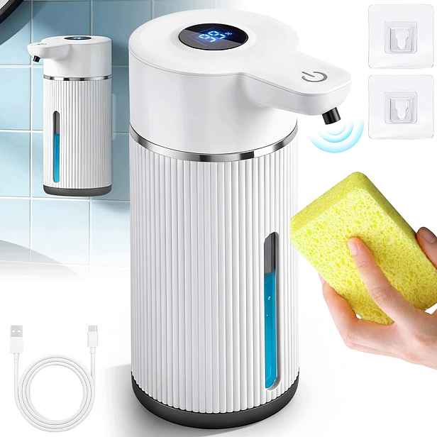 Bezdotykový Automatický Dávkovač Mýdla V Gelu Dávkovač Tekutiny Usb Ir 420 ML