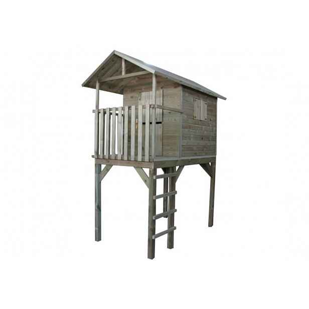 Marimex Dětský dřevěný domeček s žebříkem Vyhlídka - 11640372