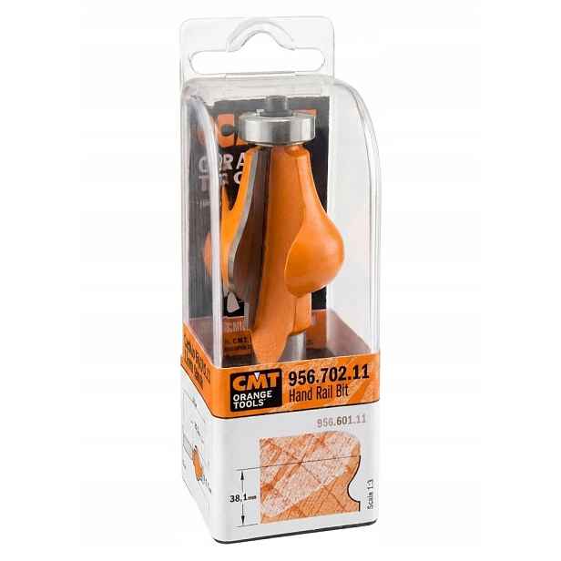 Fréza pro zábradlí a hrany stolu Hm 31x38, stopka 12 mm Cmt