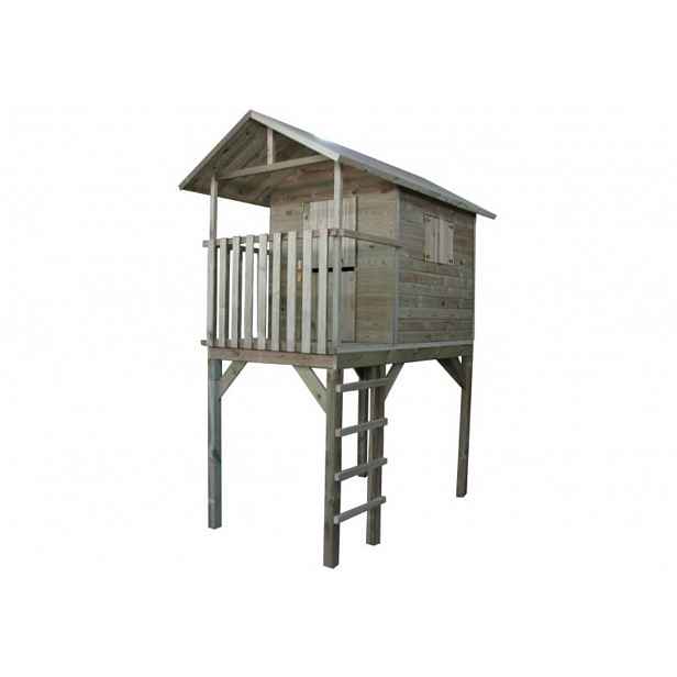 Marimex Dětský dřevěný domeček s žebříkem Vyhlídka - 11640372