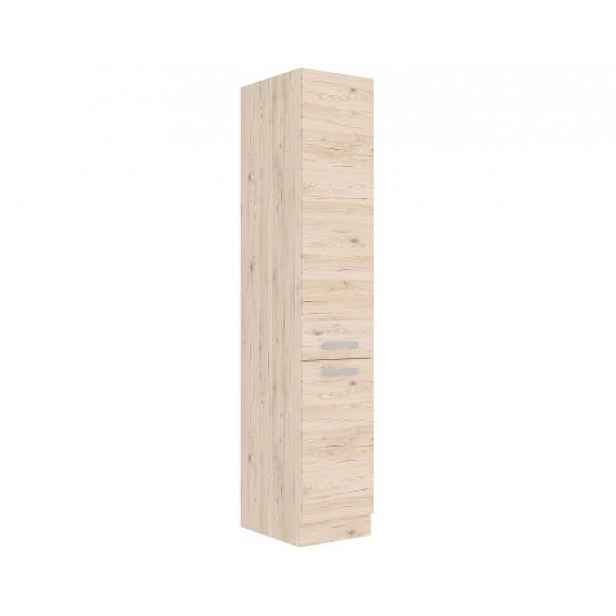 Vysoká kuchyňská skříň Bordeaux, 40 cm, dub bordeaux