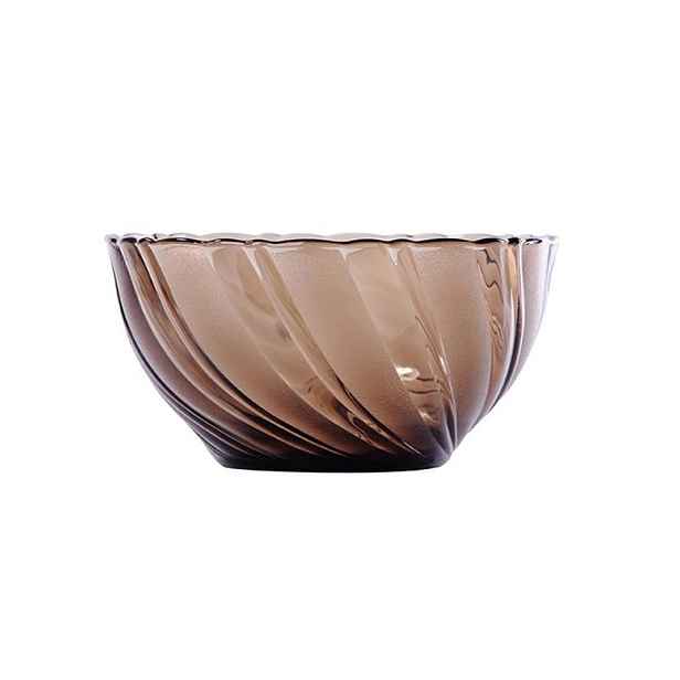 miska 370ml, 1ks-Sépie, BEAU RIV., d12x5,9cm,DURALEX, sklo