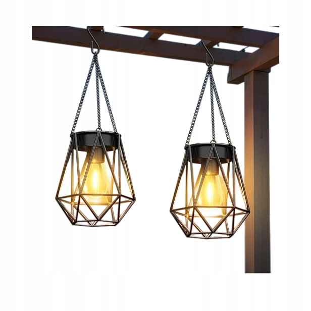 Rechoo TLL031 Zahradní solární lampy 2x Led lampa IP65