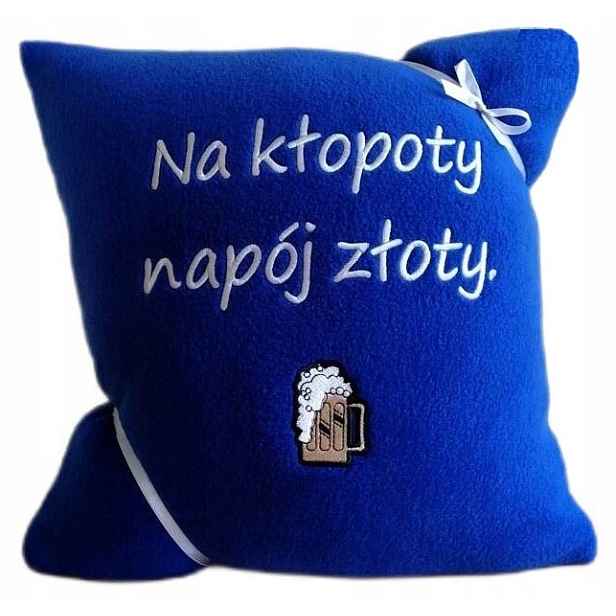 Vtipný Dárek k 50. narozeninám pro muže ženy Polštář s výšivkou nápis