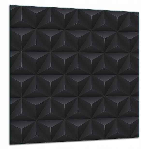 7v1 Skleněná Deska Ochranný Panel 60x65 Černé Tvrzené Sklo