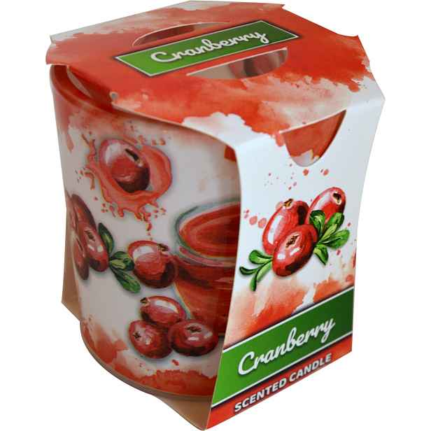 ADMIT - Svíčka ve skle Cranberry