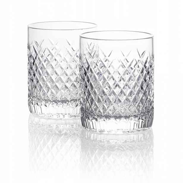 AmberGlass Brousek č.2 Exkluzivní křišťálové sklenice na whisky 2ks
