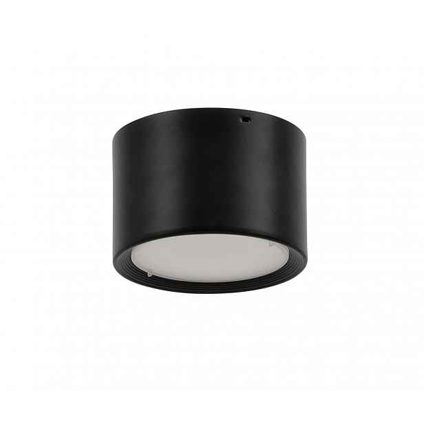 Moderní stropní LED osvětlení VALLUM - černé