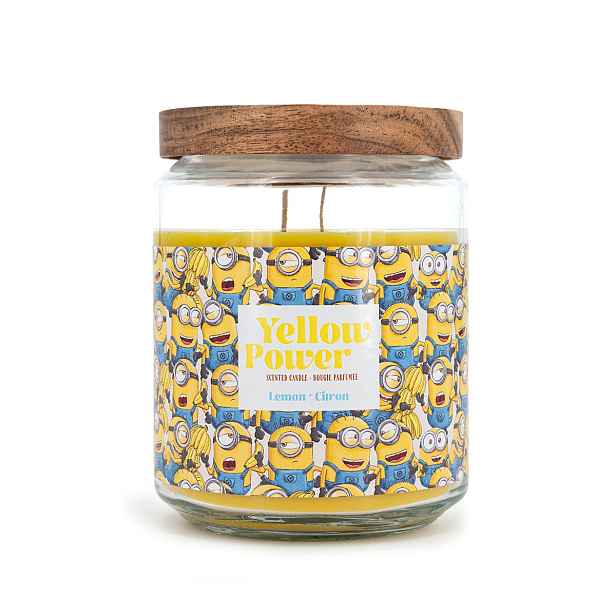 Velká svíčka Yellow Power Minions