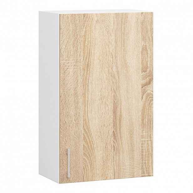 RAUMHIRSCH FURNITURE ZÁVĚSNÁ SKŘÍŇ Bílá, dub Sonoma 72/50/30,5