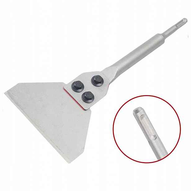 Dláto Sds Plus Pro Betonu Dlaždic Lopatka Široká Plochá 300x125 MM
