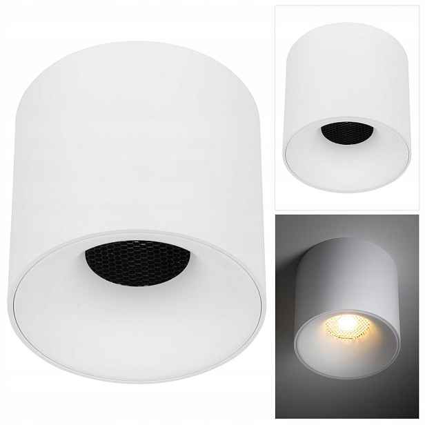 Bílé nástěnné svítidlo Blaze Led s jemným leskem v jídelně Tk Lighting