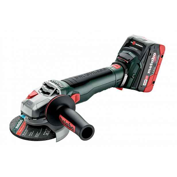 Metabo - 18V AKU úhlová bruska 125 mm, 2x aku 5,5 Ah LiHD, nabíječka 613054660