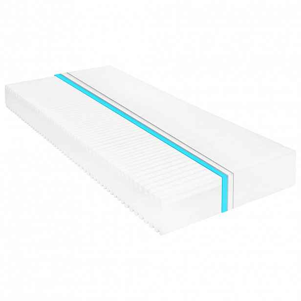 vidaXL Matrace 160 x 200 cm 7 zón PU pěna 16 cm H2 H3