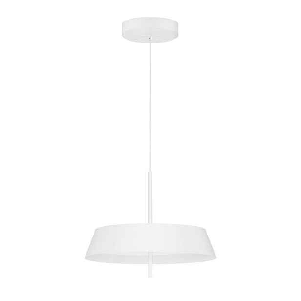 Bílé hliníkové LED stmívatelné závěsné svítidlo ø 45 cm Velio – Nova Luce