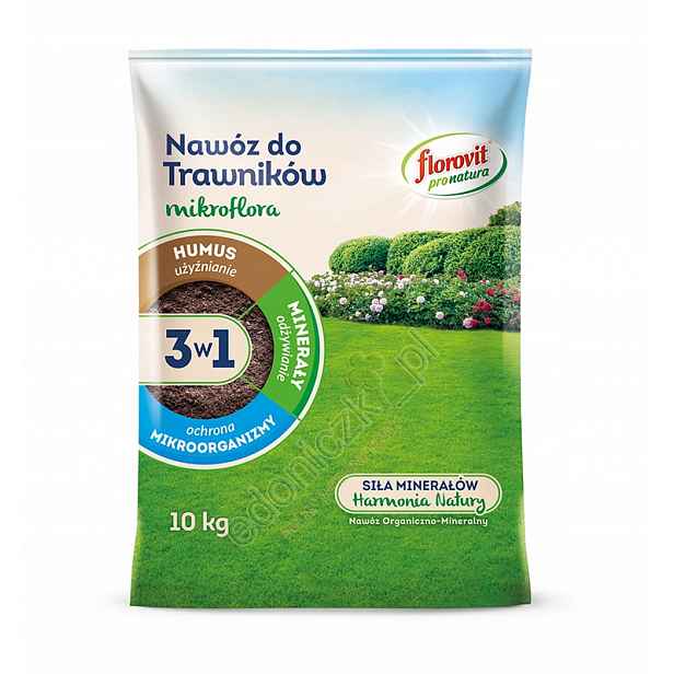 Florovit – Mikrofolorové hnojivo 3v1 pro trávníky 5 kg