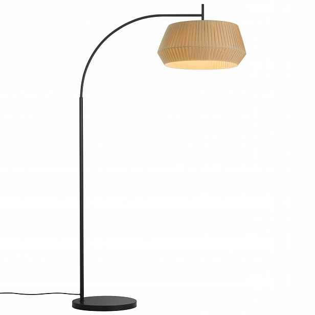 Podlahová lampa E27 Béžová Abažur 60W Moderní do obývacího pokoje Dicte Nordlux