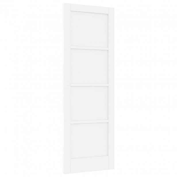 vidaXL Vnitřní dveře 73,5 x 211 cm Překližka Bílá