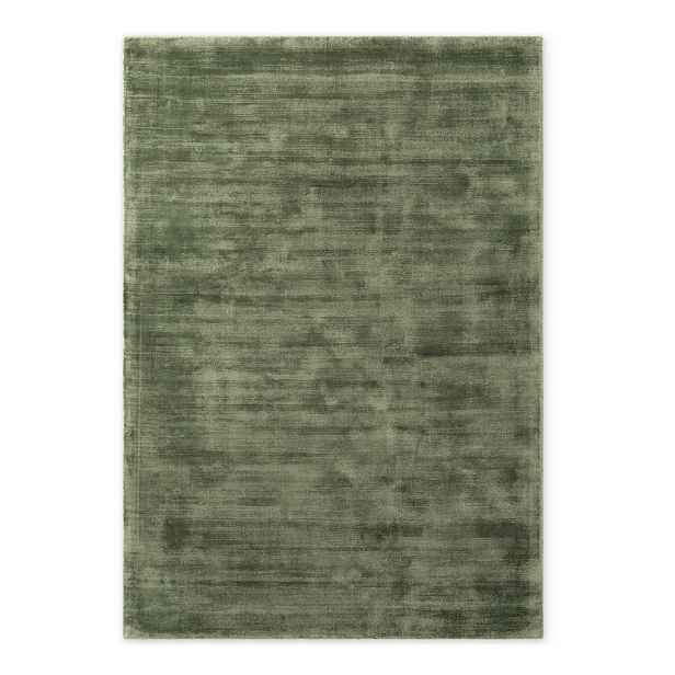 Zelený ručně tkaný koberec z viskózy 160x230 cm Noemi – Vikosa