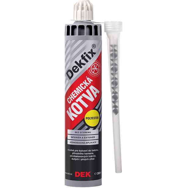 Kotva chemická polyesterová DEK DEKFIX , 300 ml