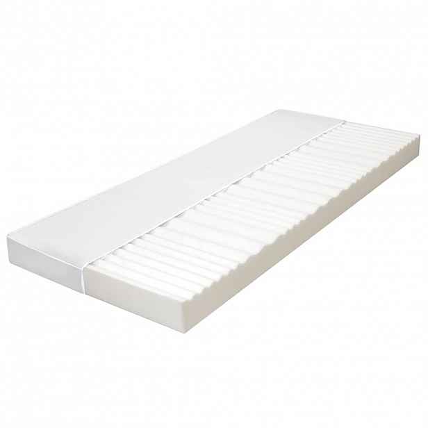 vidaXL Matrace 90 x 200 cm 7 zón PU pěna 10 cm H2 H3