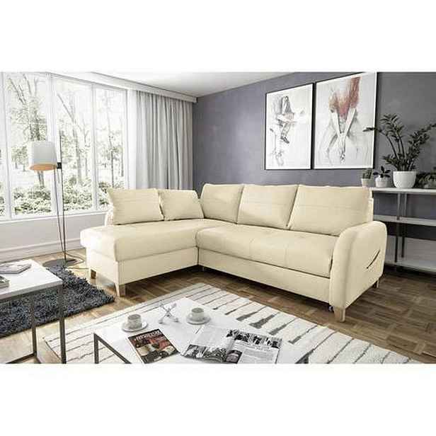 Livetastic ROHOVÁ SEDAČKA, textil, kůže, béžová