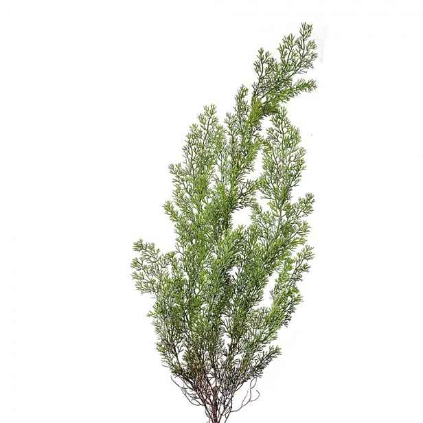 Dekorace zelená umělá větvička - 100 cm  Clayre & Eef
