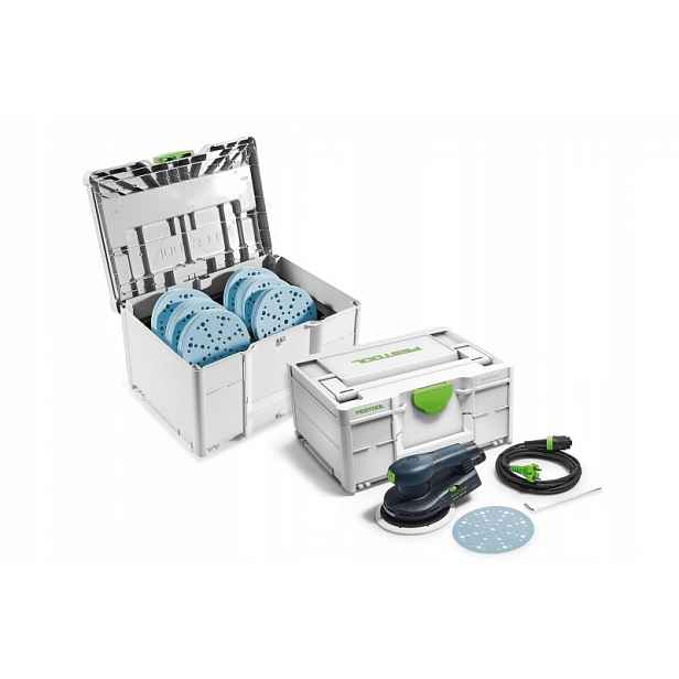 Festool Bruska Ets Ec 150/5 Systainer s papíry
