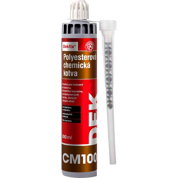 Kotva chemická polyesterová DEKFIX CM100 300 ml