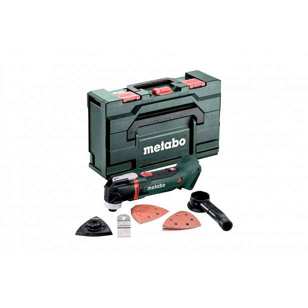Metabo - 18V AKU oscilační multibruska s příslušenstvím, bez baterie a nabíječky 613021840