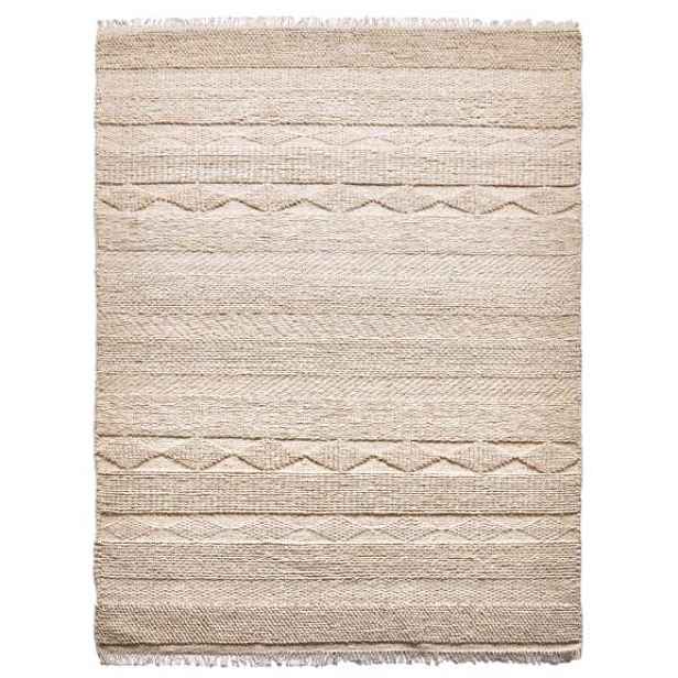 Ručně vázaný kusový koberec Grandeur DESP P54/2 Dune White, 80x150, béžová, chodba / předsíň, Diamond Carpets India