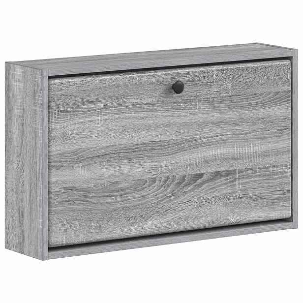 vidaXL Nástěnná skříň na boty BREDA 71 x 17 x 43 cm Kompozitní dřevo