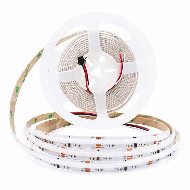 Cob Rgb Led pásek barevný WS2811 Digitální 24V 576 LED/m 5 m Světelná linka