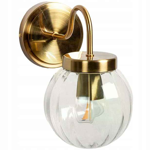 Nástěnná lampa zlatá klasická glamour ozdobná do ložnice Abruzzo