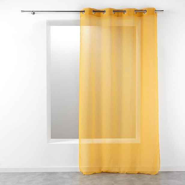 Žlutá záclona 140x280 cm Telma – douceur d'intérieur