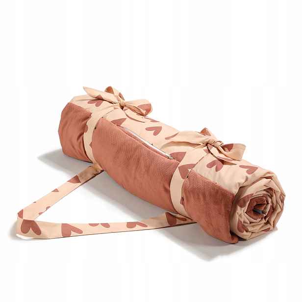 La Millou Pikniková Deka Heartbeat Pink XXL