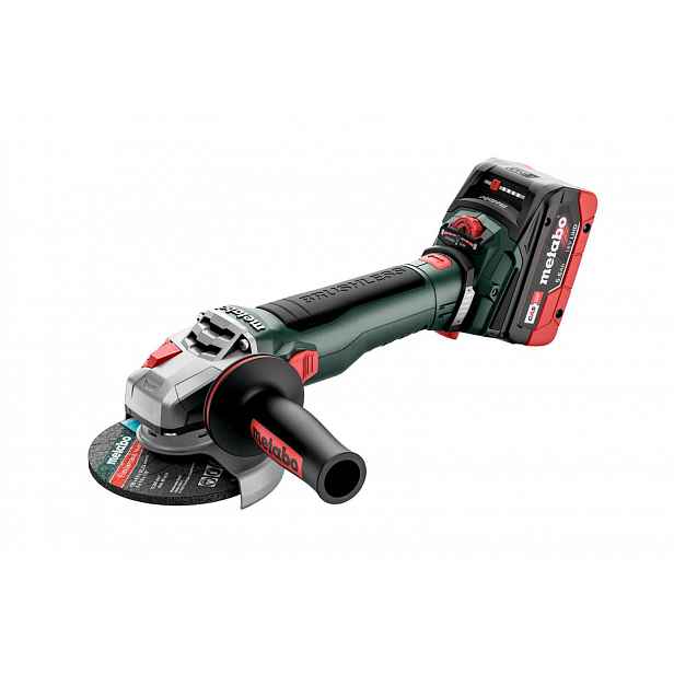 Metabo - 18V AKU úhlová bruska 125 mm, 2x aku 5,5 Ah LiHD, nabíječka 613057660