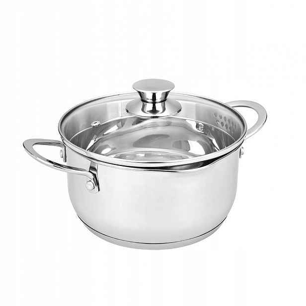 Ocelový Hrnec s indukční poklicí 20 cm 3,0 l Maestro MR-3510-20