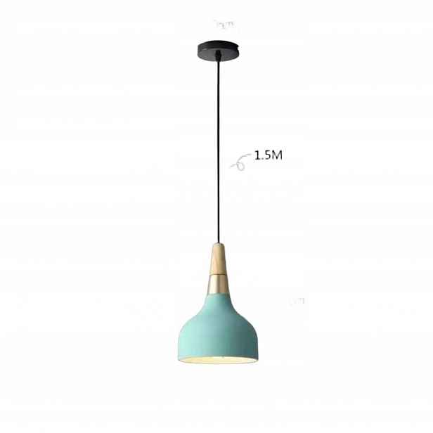 Shein Modrá Závěsná Lampa 6O5 S07__22X15