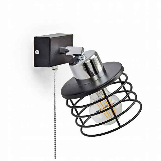 Nástěnná lampa Loft s vypínačem Vigo E27