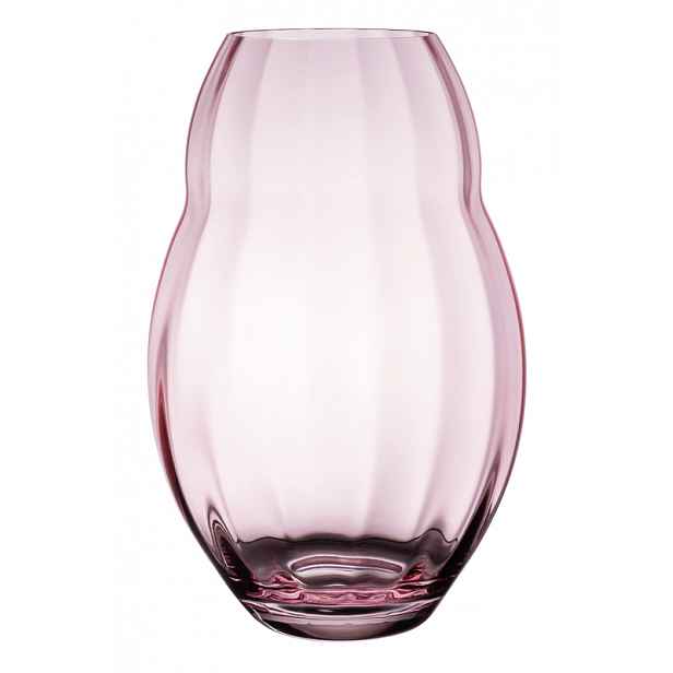 Villeroy & Boch Skleněná váza Rose Garden, růžová, 20 cm 10-4288-5410