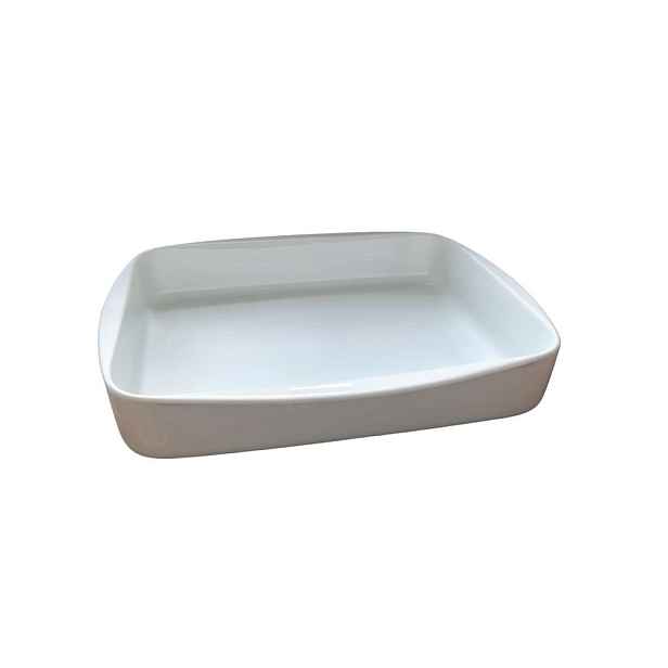 mísa 36x29x6,0cm, LEGIO hladká, zapék.,bílý čs.porcelán